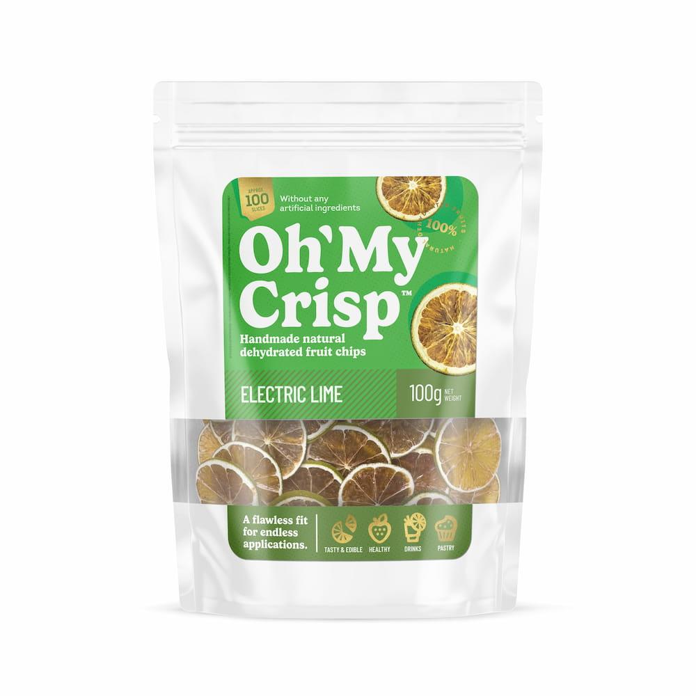 Dried lime chips