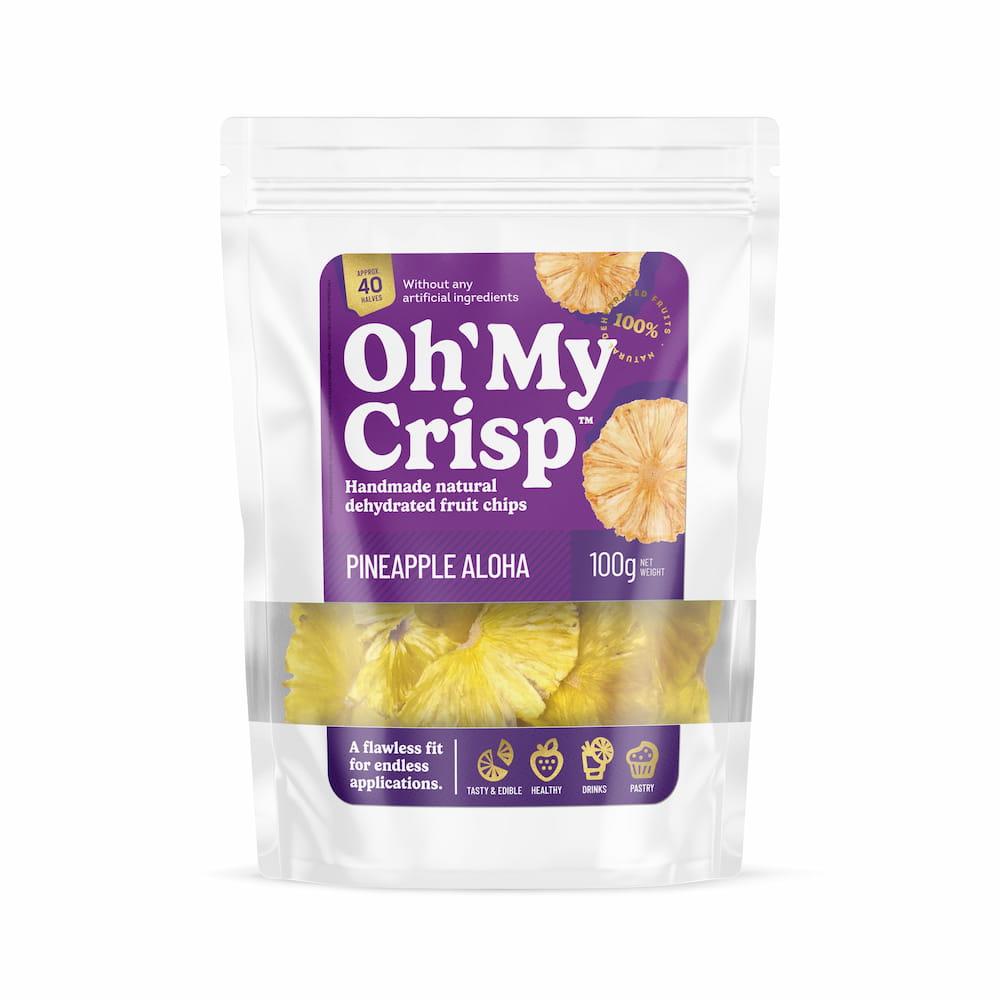 Dried pineapple chips